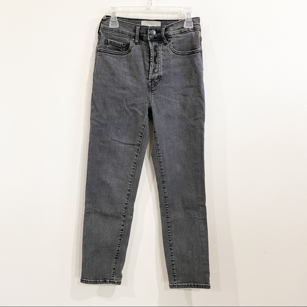 Everlane High Rise Slim Straight Cigarette Jean